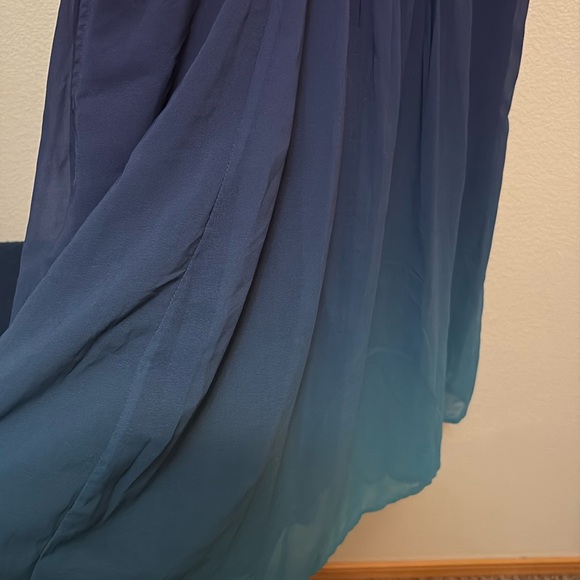EShakti Dress custom Women’s Size 10 knee length ombre dress, pockets NWOT - Picture 4 of 9